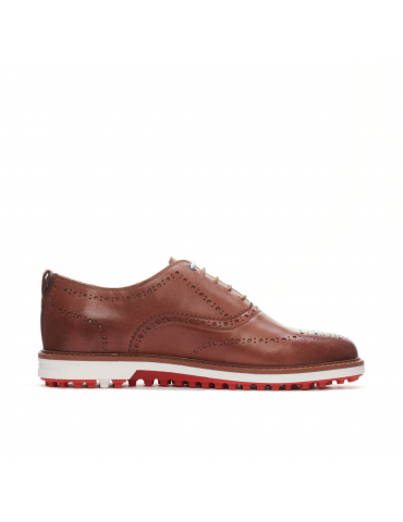 zapatos golf hombre marron