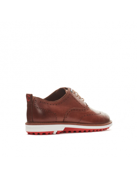 zapatos golf hombre marron