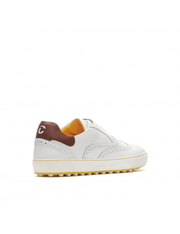 zapatos golf hombre blanco