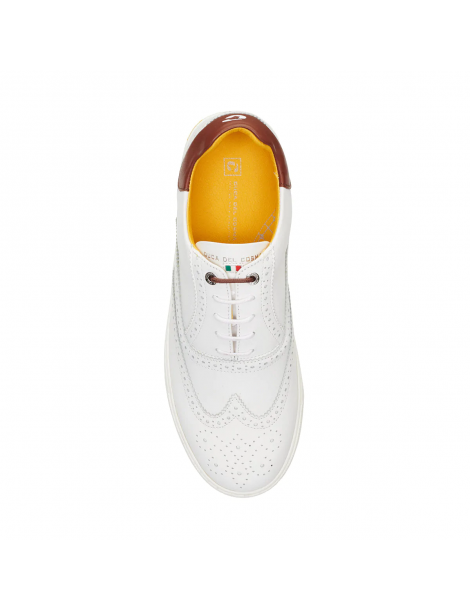 zapatos golf hombre blanco