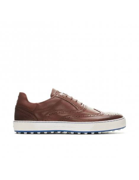 zapatos golf hombre marron