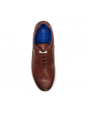 zapatos golf hombre marron