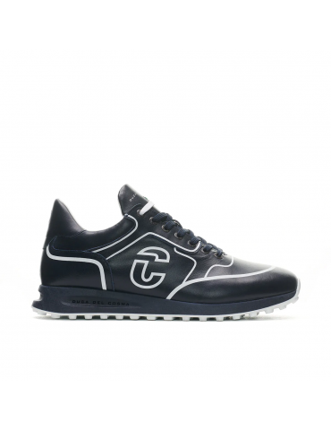 zapatos golf hombre azul