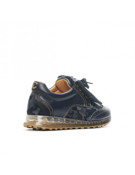Zapatos golf mujer azul marino