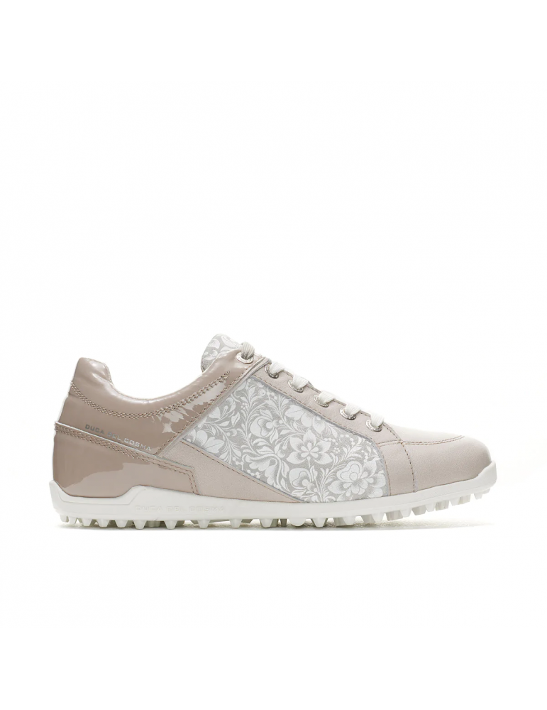 zapatos golf mujer beige