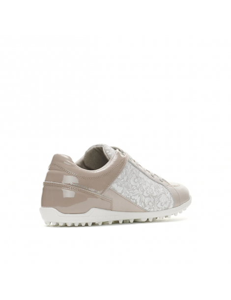 zapatos golf mujer beige
