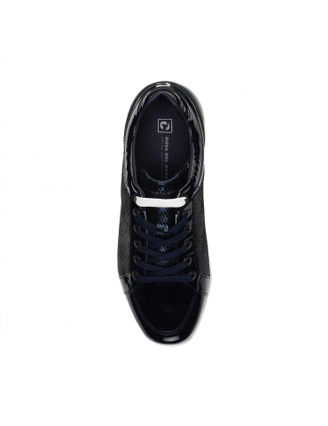 zapatos golf mujer azul marino