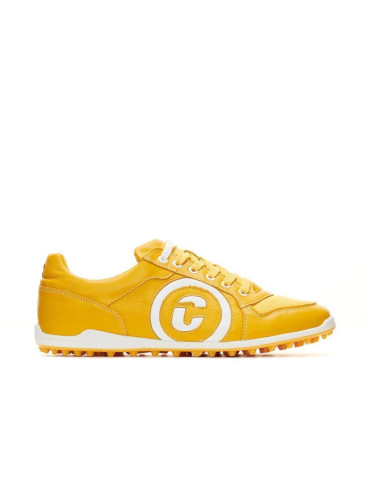 zapatos golf hombre amarillo