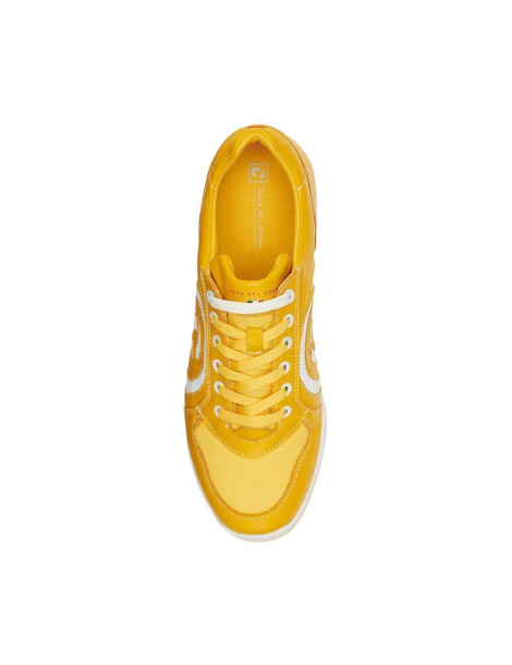 zapatos golf hombre amarillo