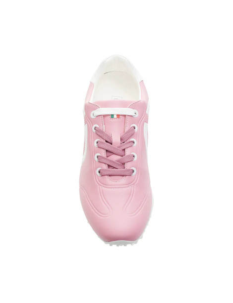 zapatos golf mujer rosa