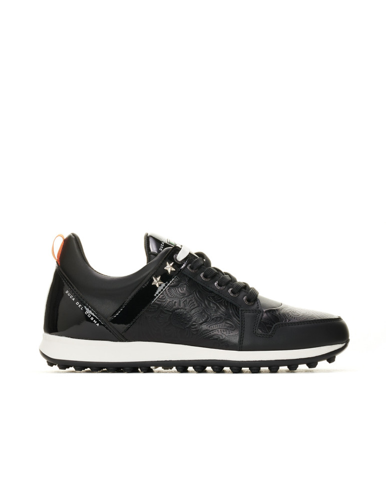 Zapatos de Golf negros para mujer MJ - Duca del Cosma