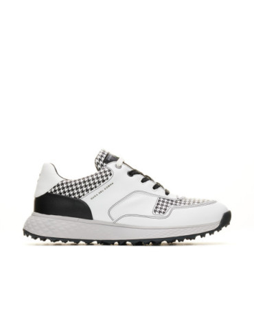 Zapatos golf blanco negro hombre Pagani - Duca del Cosma