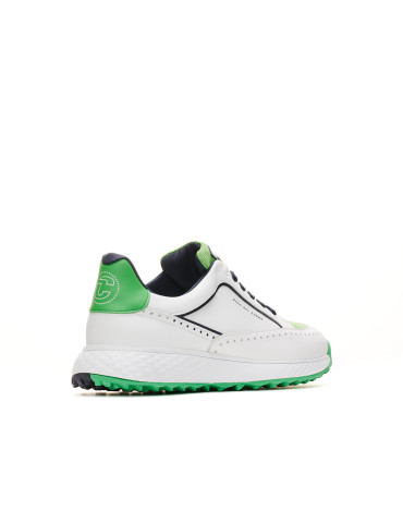 Girona - Duca del Cosma Zapatos golf blanco verde hombre