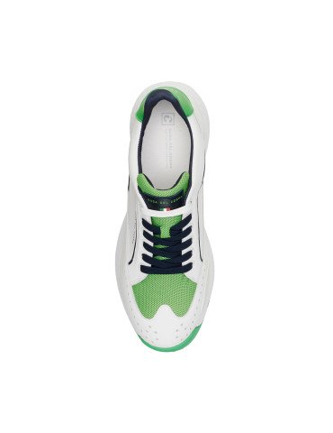 Girona - Duca del Cosma Zapatos golf blanco verde hombre