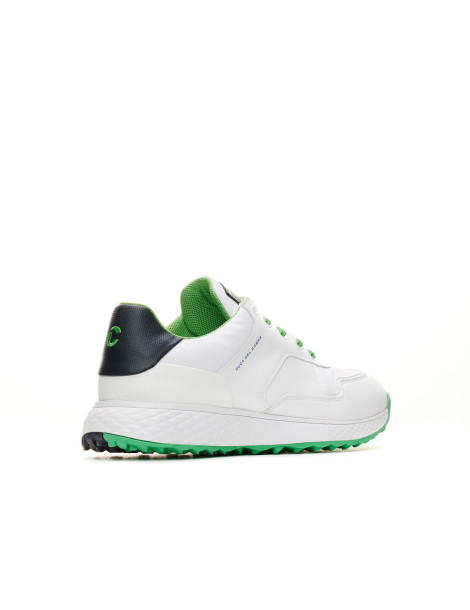 Zapatos golf blanco azul hombre Pagani - Duca del Cosma