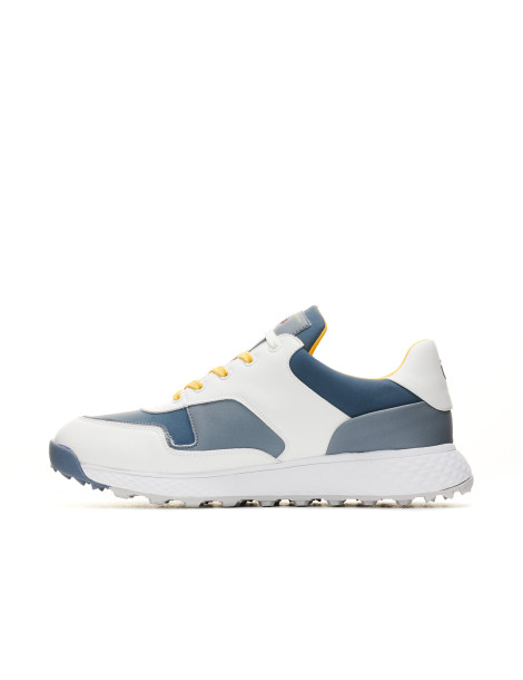 Zapatos golf blanco gris hombre Pagani- Duca del Cosma