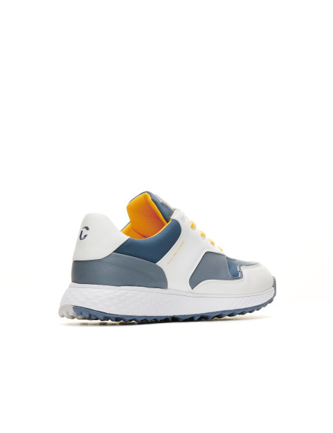 Zapatos golf blanco gris hombre Pagani- Duca del Cosma