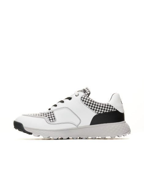 Zapatos golf blanco negro hombre Pagani - Duca del Cosma