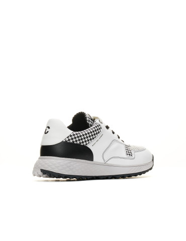 Zapatos golf blanco negro hombre Pagani - Duca del Cosma