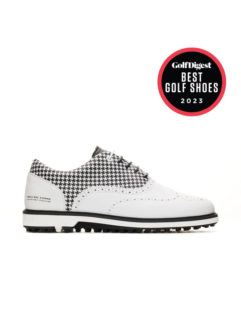 Zapatos golf blancos hombre Dandy - Duca del Cosma