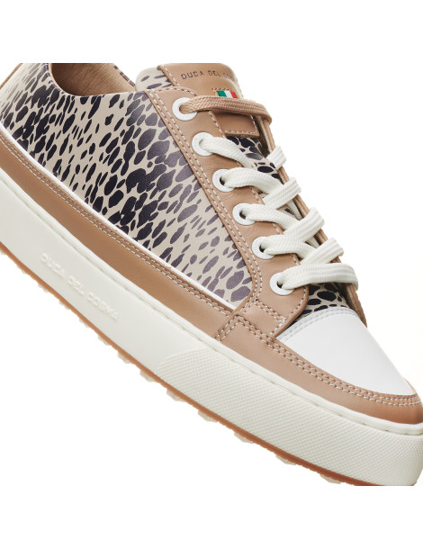 Zapatos de Golf Mujer Beige Garda - Duca del Cosma