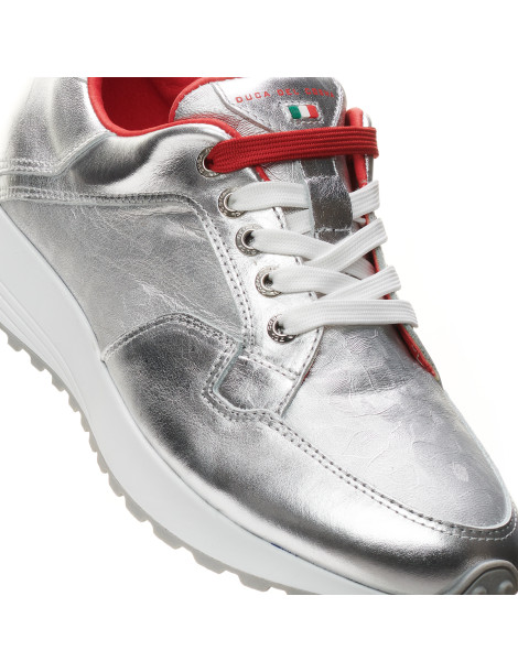 Zapatos de Golf Mujer Plata Boreal - Duca del Cosma