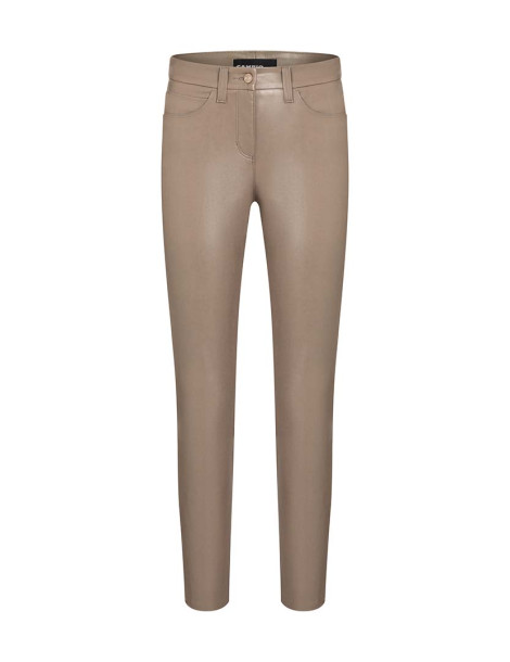 Pantalón piel sintética de mujer Ray 5 pocket - Cambio