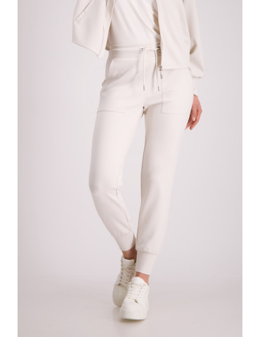 Pantalón de jogging blanco de mujer - Monari