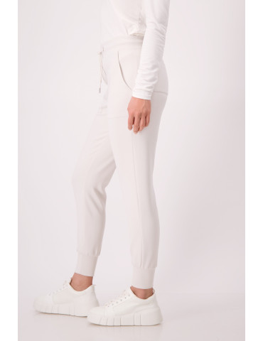 Pantalón de jogging blanco de mujer - Monari