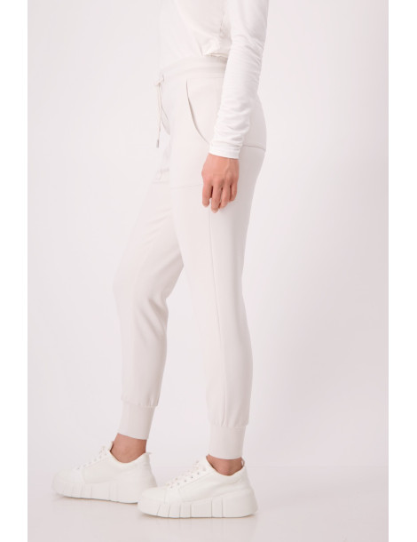 Pantalón de jogging blanco de mujer - Monari