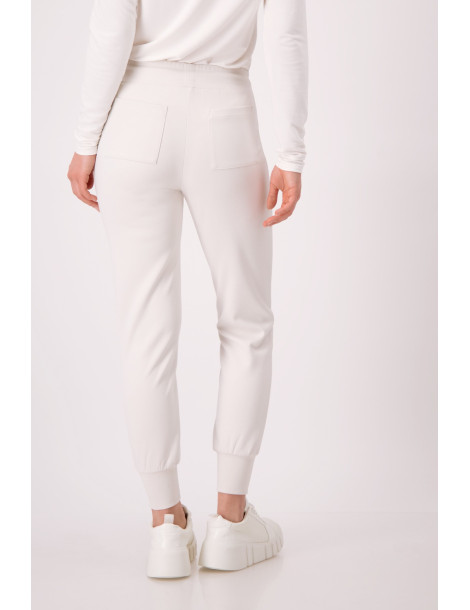 Pantalón de jogging blanco de mujer - Monari