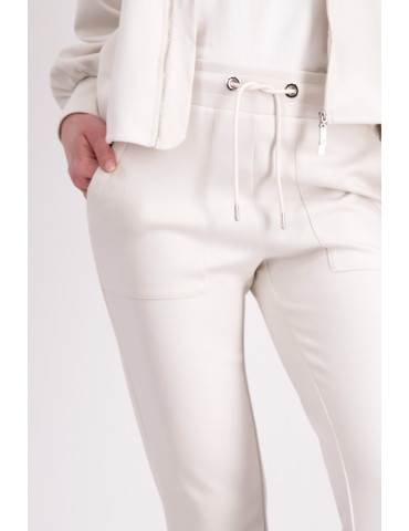 Pantalón de jogging blanco de mujer - Monari