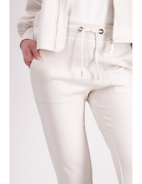 Pantalón de jogging blanco de mujer - Monari