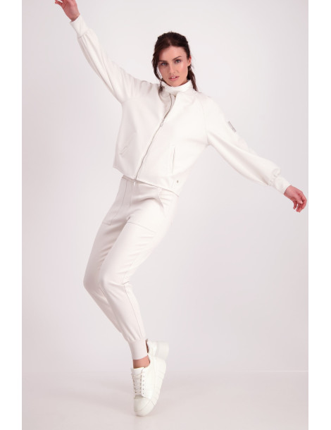 Pantalón de jogging blanco de mujer - Monari