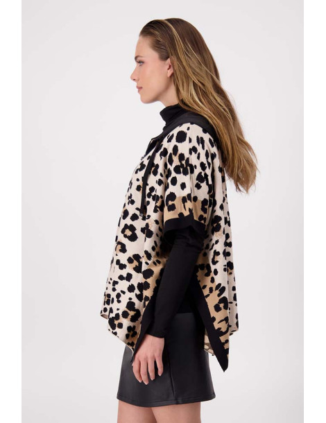 Capa con estampado animal para mujer - Monari