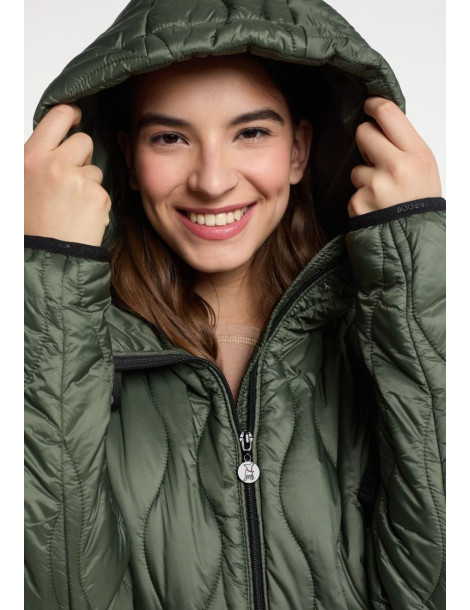 Abrigo largo acolchado de mujer Foxy - Frieda & Freddies