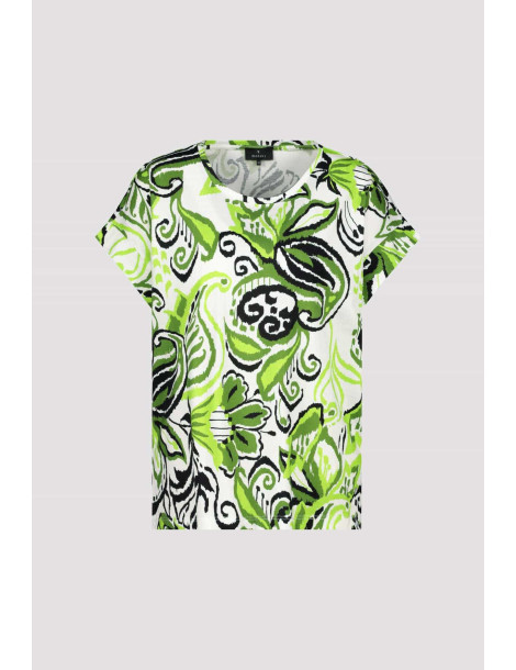 Camiseta estampada cachemira de mujer - Monari