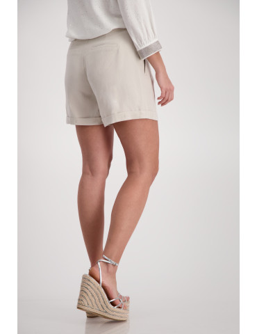 Pantalones cortos beige para mujer - Monari